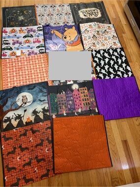 Reusable tote bags Halloween designs x13